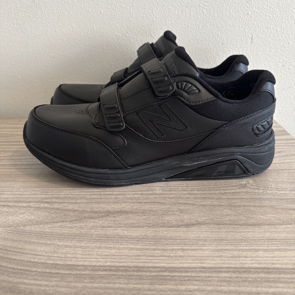 New‎ Balance Shoes Mens Sz 14 EE 928v3 Hook And Loop Low Sneakers MW928HB3 Black